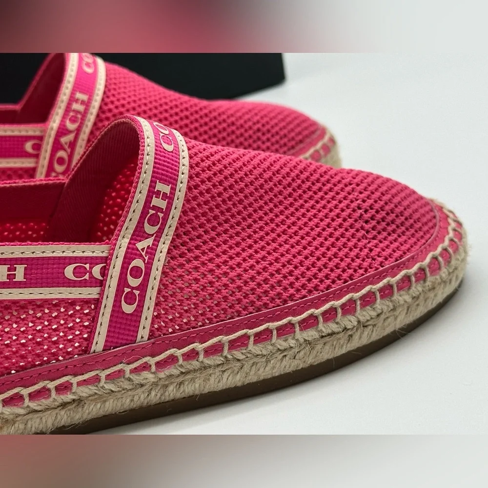 Coach Mesh Espadrille Size 5.5